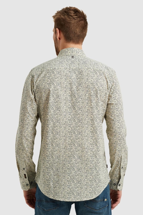 PME legend long sleeve shirt print on poplin